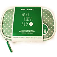 Los mejores  - Kit de primeros auxilios Mini First Aid para bebé Perfecto para llevar en el bolso cambiador- el bolso de mano o el…